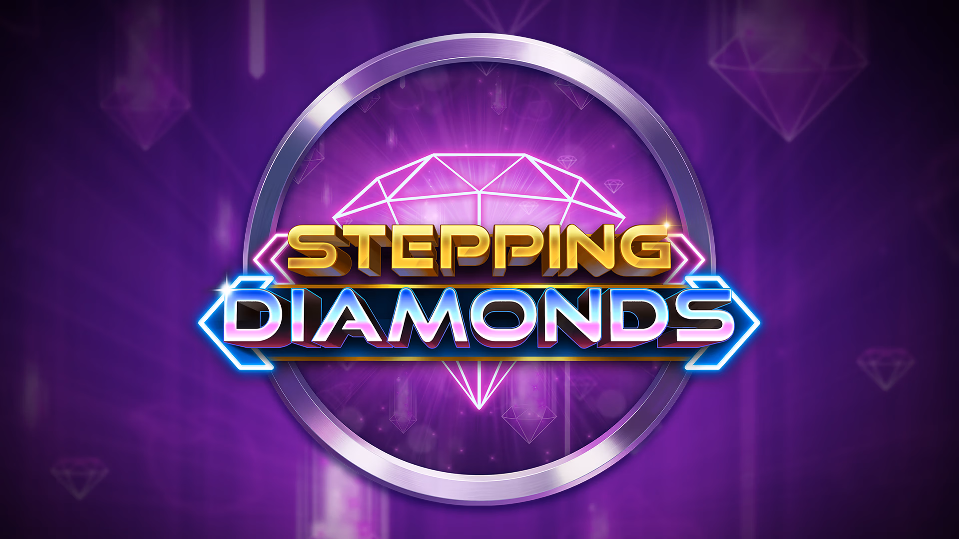 Stepping Diamonds - Dazzling diamond-themed slot with sparkling gems and brilliant shine effects